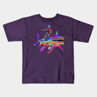 The Surrealist Encounter Kids T-Shirt